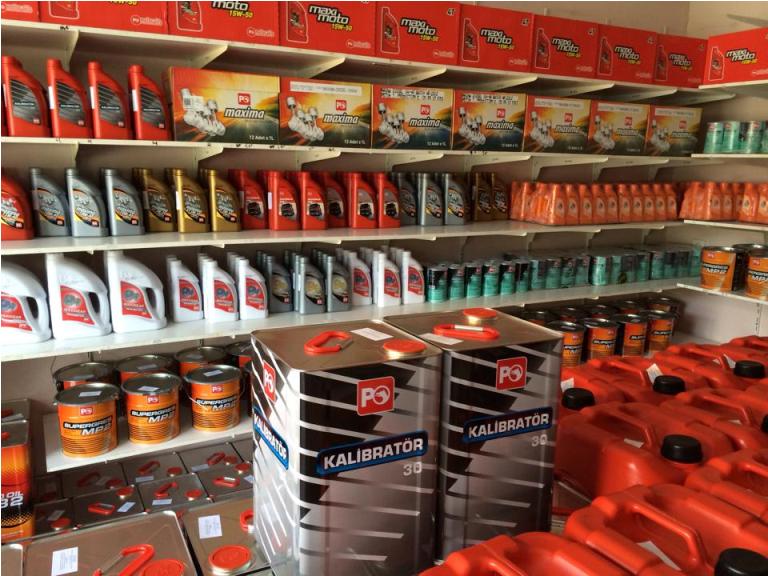 Petrol Ofisi ürünleri Yunanistan pazarında